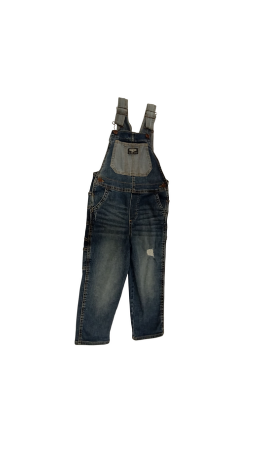 Overalls: Denim, Boy, Size: 5t