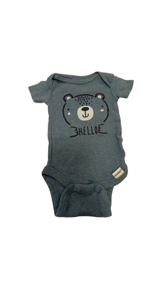 Onesie (hello), Boys, Size: Nb