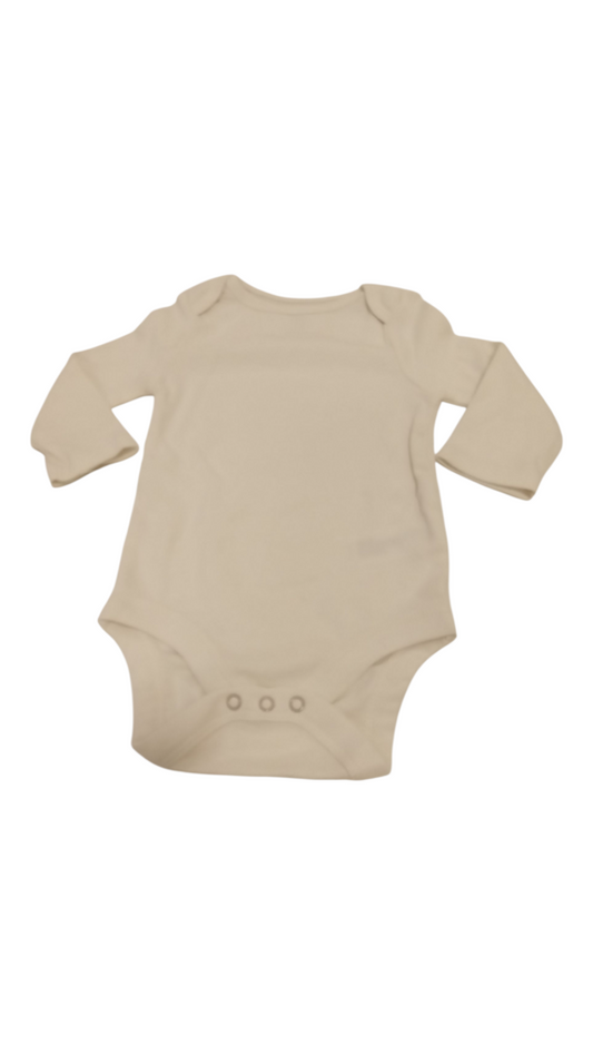 Ls Onesie (white), Boys, Size: 3/6m