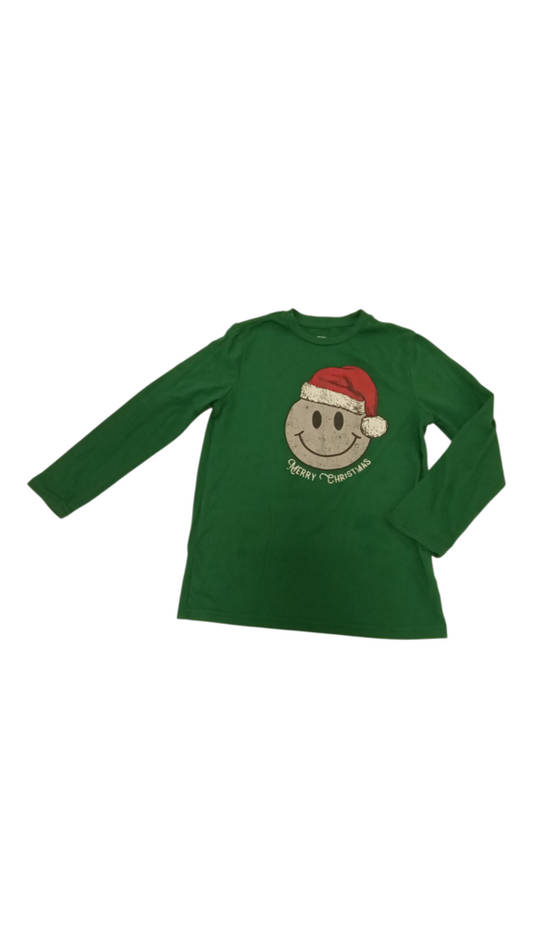 Long Sleeve Shirt: Xmas, Kids, Size: 8