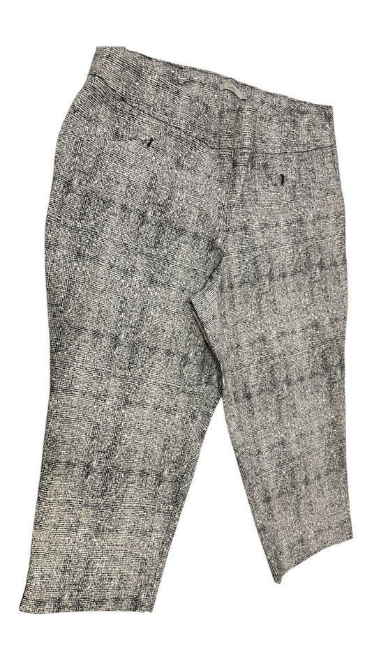 Pants: BLack/White, Womens, Size: XXL