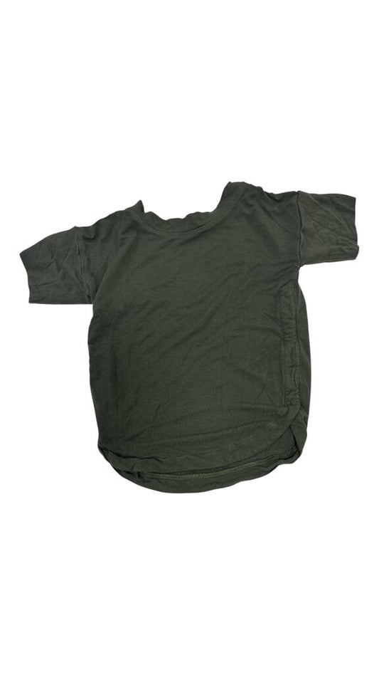 Shirt: Military Green, Girl, Size: 2t