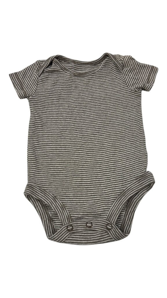 Onesie: Brown Stripes, Boy, Size: 3m
