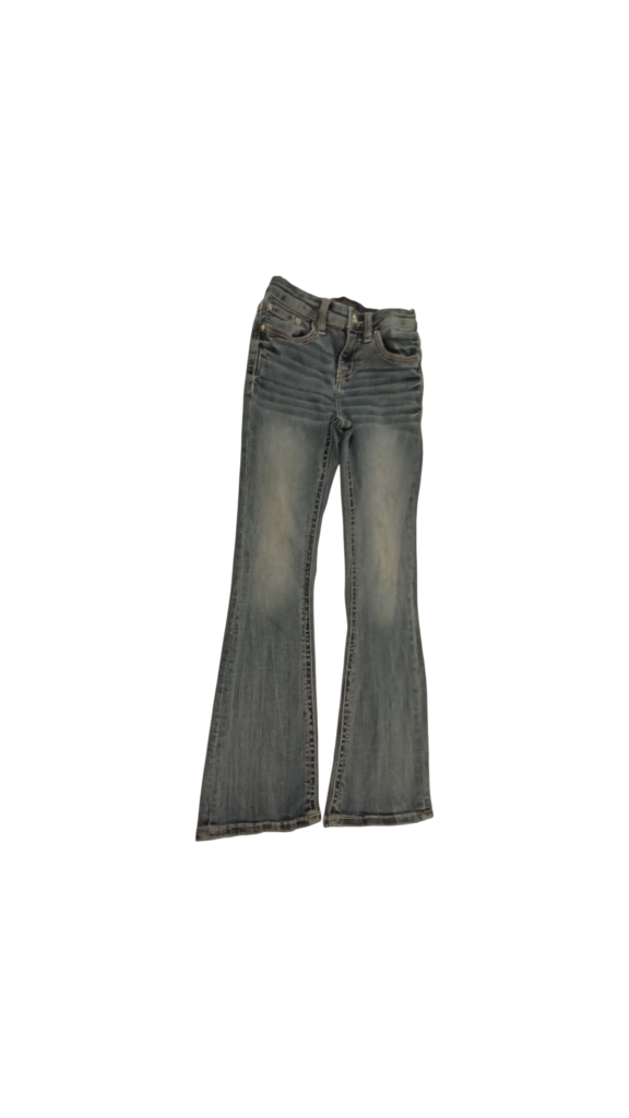 Pants: Denim Flare, Girl, Size: 12