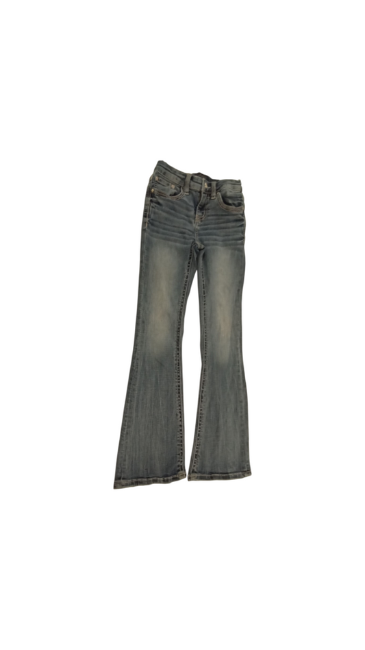 Pants: Denim Flare, Girl, Size: 12