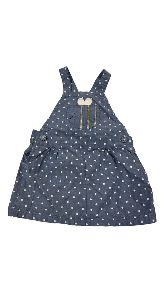 Ovearlls: Skirt/Bee, Girl, Size: 12m