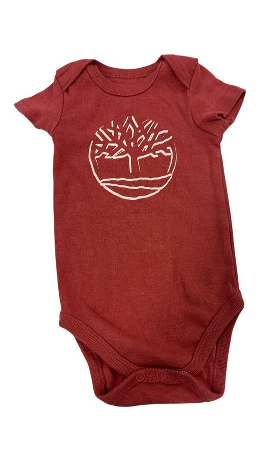 Onesie: Red, Boy, Size: 6/9m