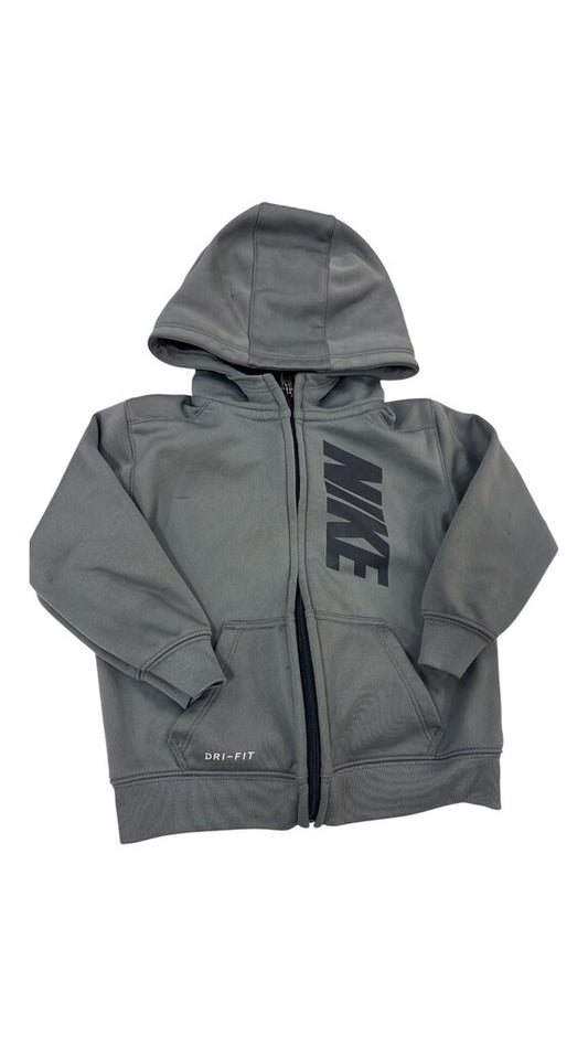 Jacket: Grey/Black, Boy, Size: 18m