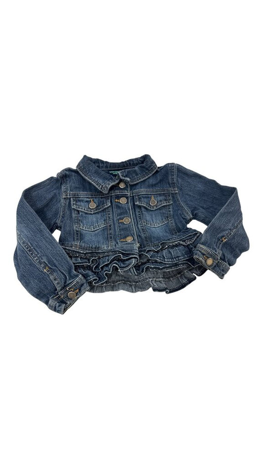 Jacket: Denim, Girl, Size: 4t