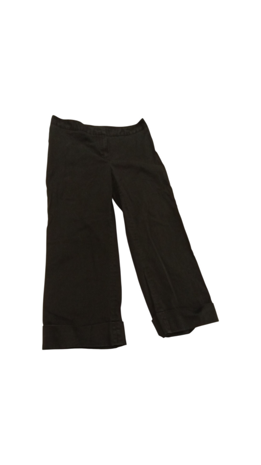 Pants: Black Capris, Womens, Size: M