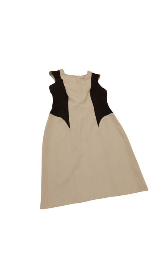 Dress: Tan/Black, Womens, Size: M