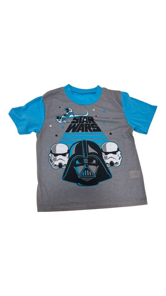 Shirt: Blue/Darth Vader, Boy, Size: 10