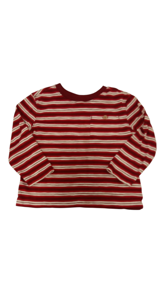 Long Sleeve Shirt: Stripe, Boy, Size: 2t