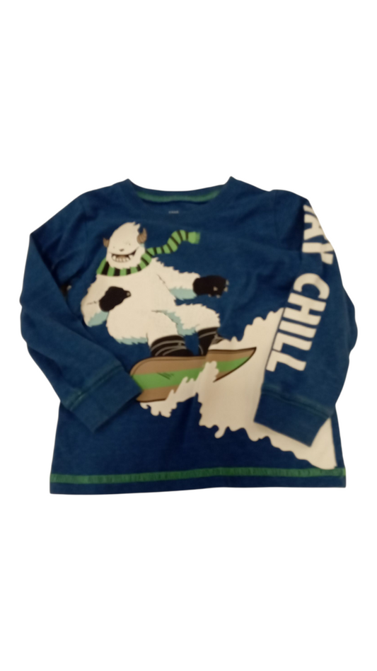 Long Sleeve Shirt:Stay Ch, Boy, Size: 2t