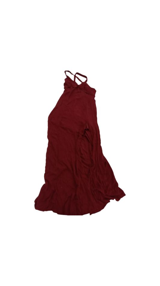 Dress: Maroon, Womens, Size: M