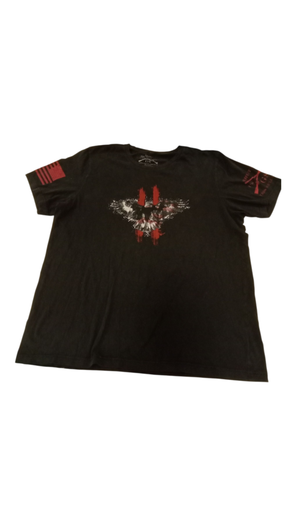 Shirt: Maroon/Black, Mens, Size: XXL