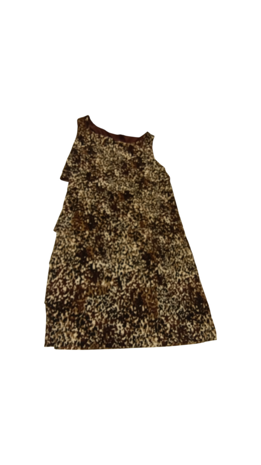 Dress: Brown, Womens, Size: XL