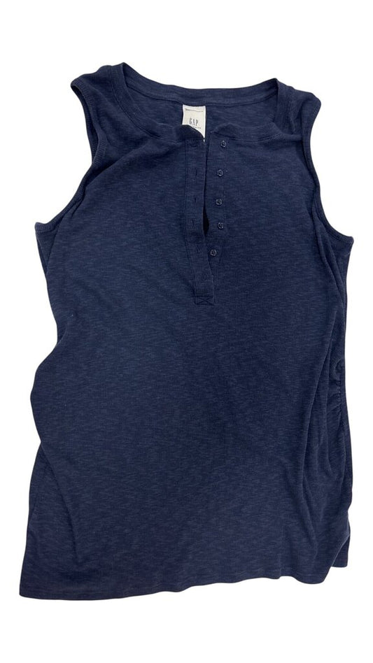 Tank: Blue, Maternit, Size: XL