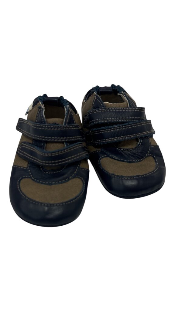 Blue/Brown Shoes, Boy, Size: 3