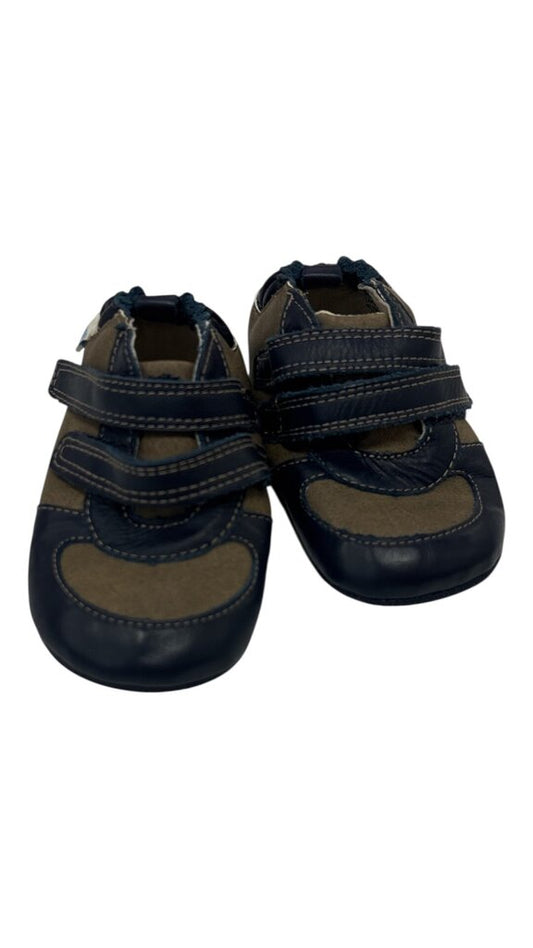 Blue/Brown Shoes, Boy, Size: 3