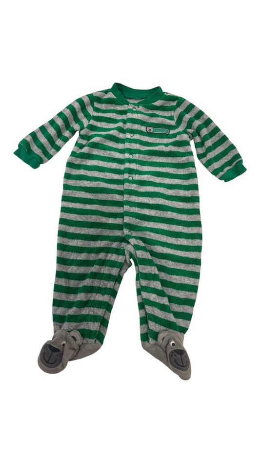 Sleeper: Green Stripes, Boy, Size: 3m