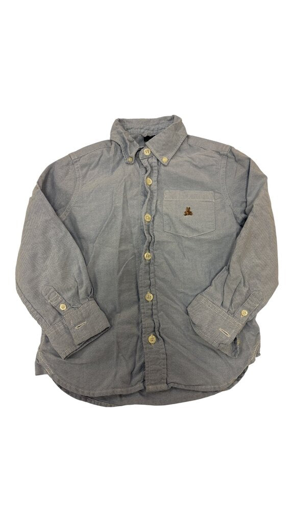 Long Sleeve Shirt: Denim, Boy, Size: 5t