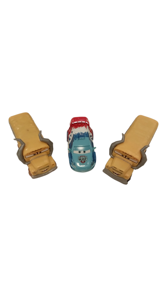 3 piece car w/buses