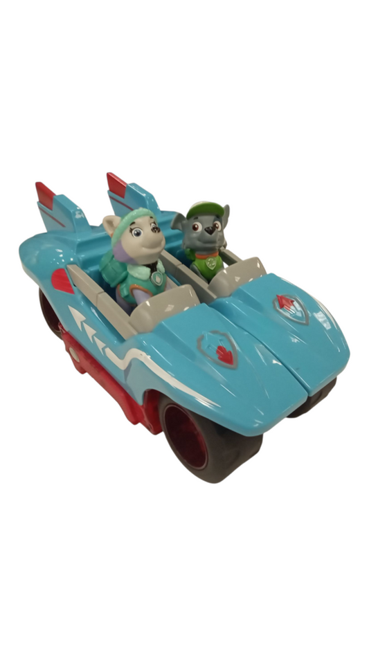 break away car w/dogs