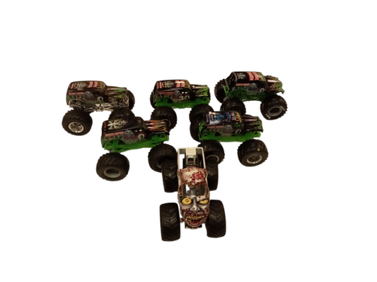 6 piece monster trucks