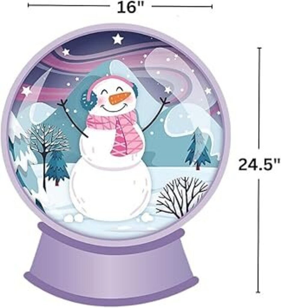 Snow Globe Wall Decor