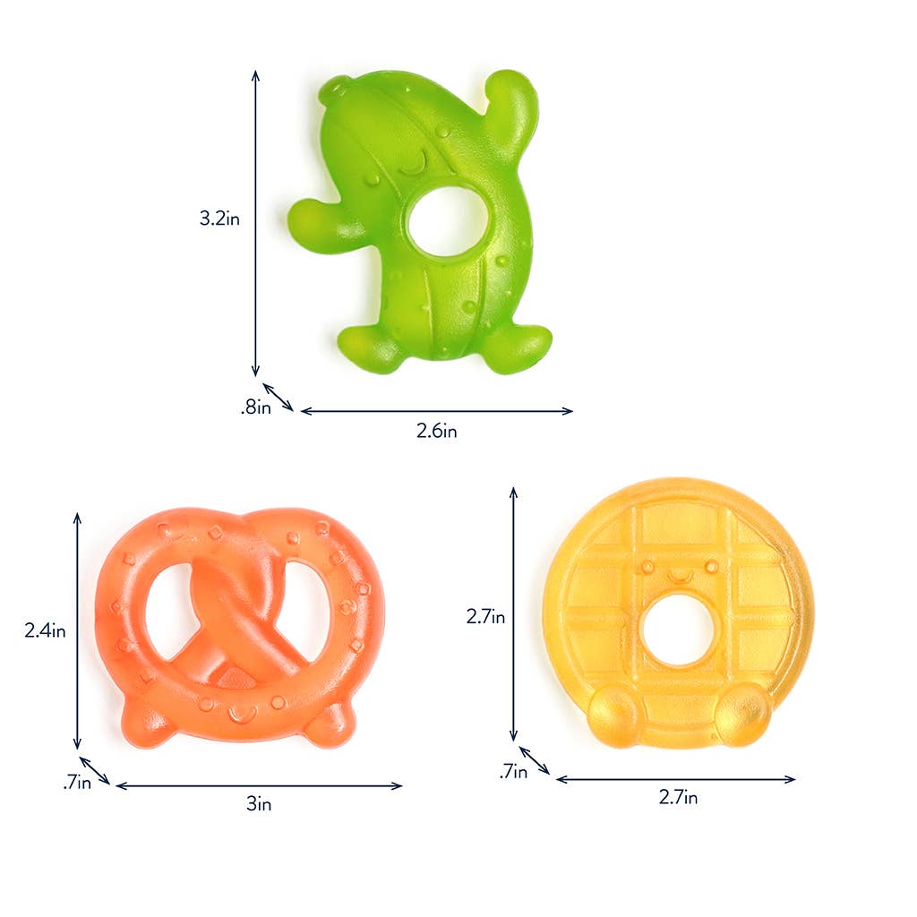 *NEW OPTION* Cutie Coolers™ Water Filled Teethers (3-pack)