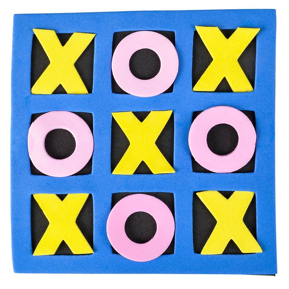 5" FOAM TIC-TAC-TOE LLB kids toys