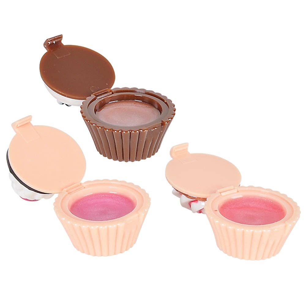 1.25" CUPCAKE LIP GLOSS LLB kids toys