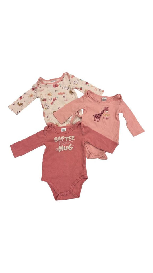 3pc Long Sleeve Onesies