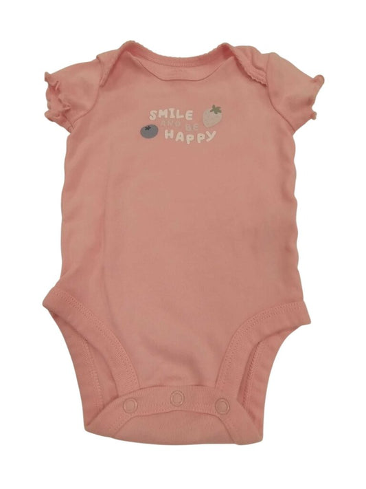 Smile and be happy onesie