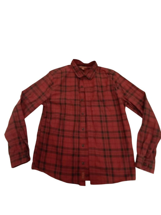 long sleeve plaid shirt
