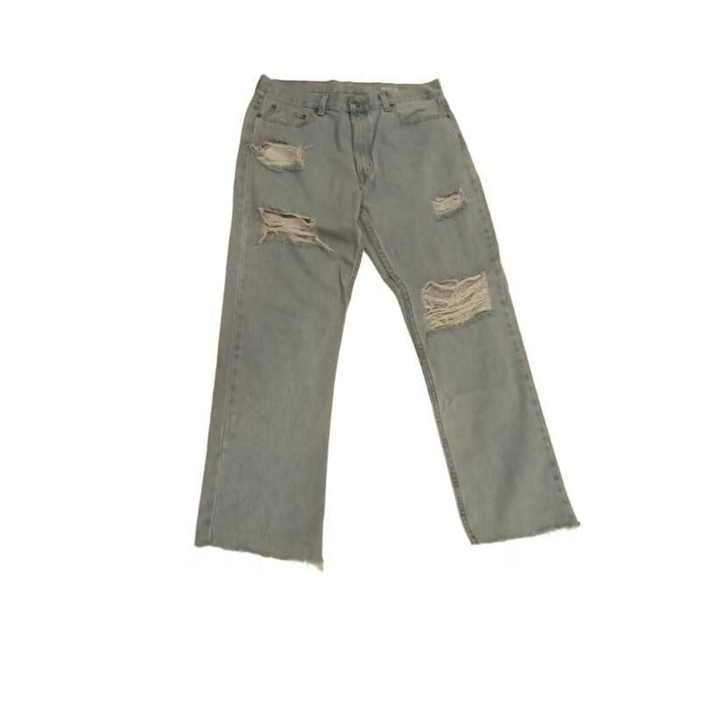 Distressed Denim Pants
