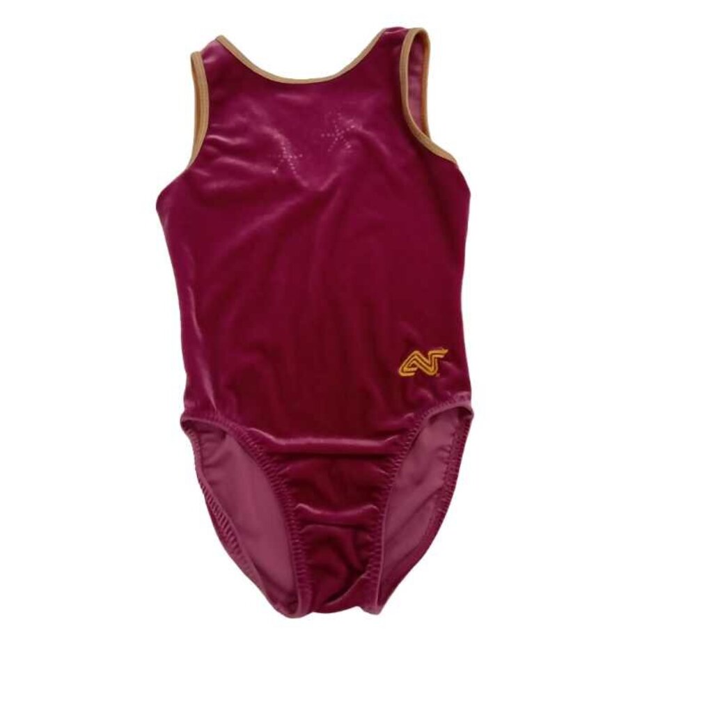 Gymnastic Leotard Velvet 1pc Tank