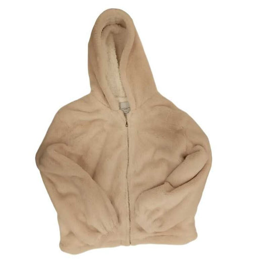 Jacket: Faux Fur Zip-up