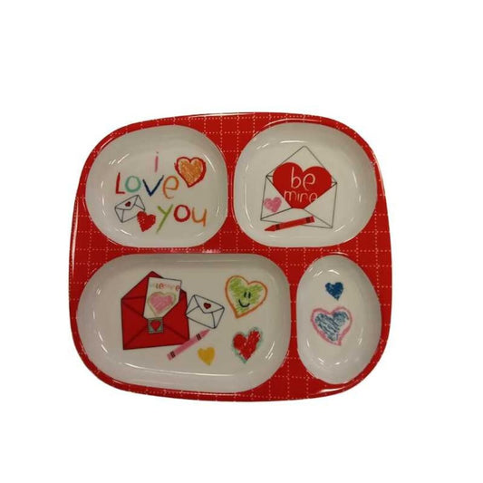 Divided Plate: Valentines Day