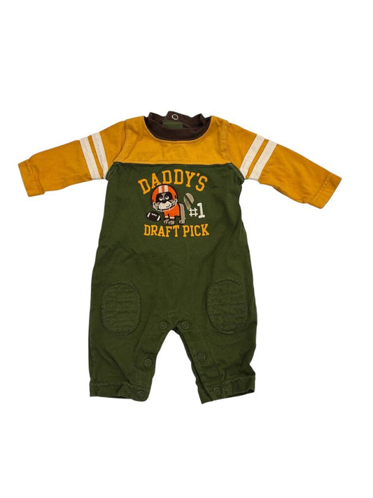 Daddy's Draft Pick - Romper