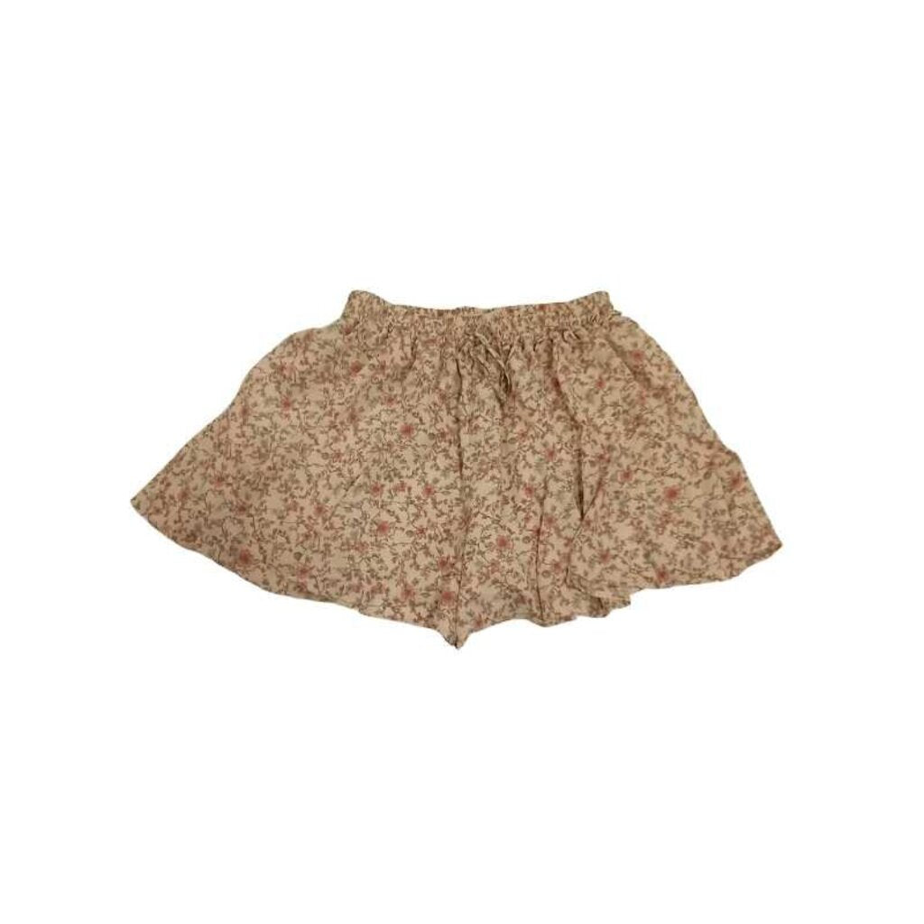 Tie Skirt with Flowers