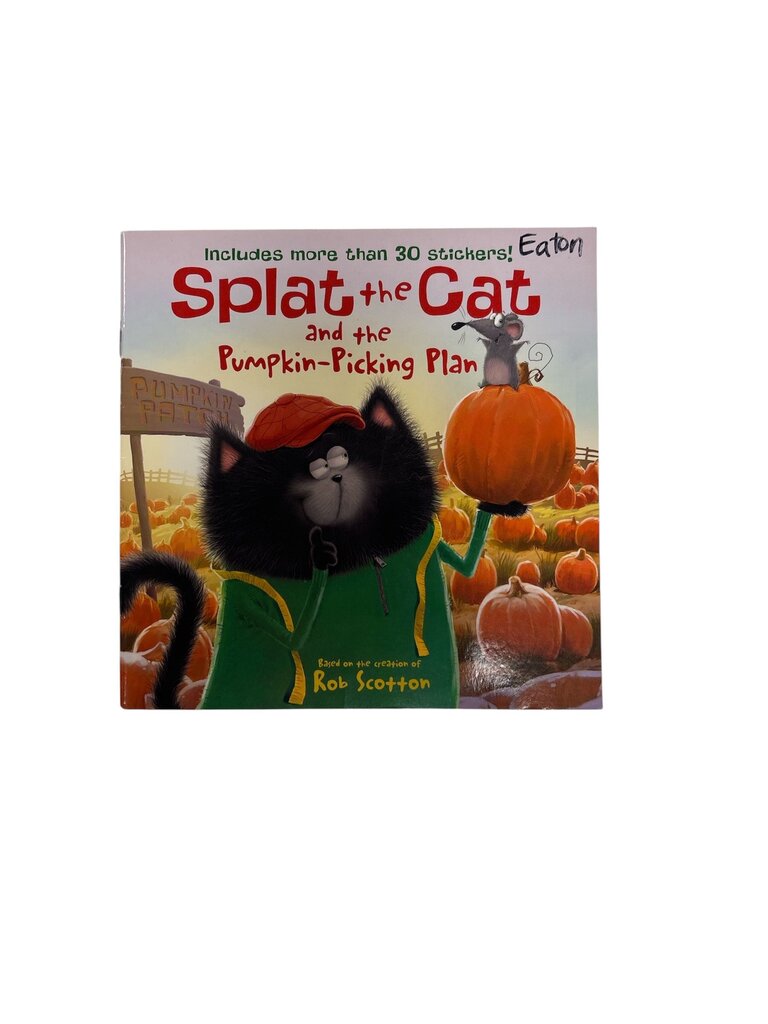 Splat the Cat and the pumpkin-picking plan
