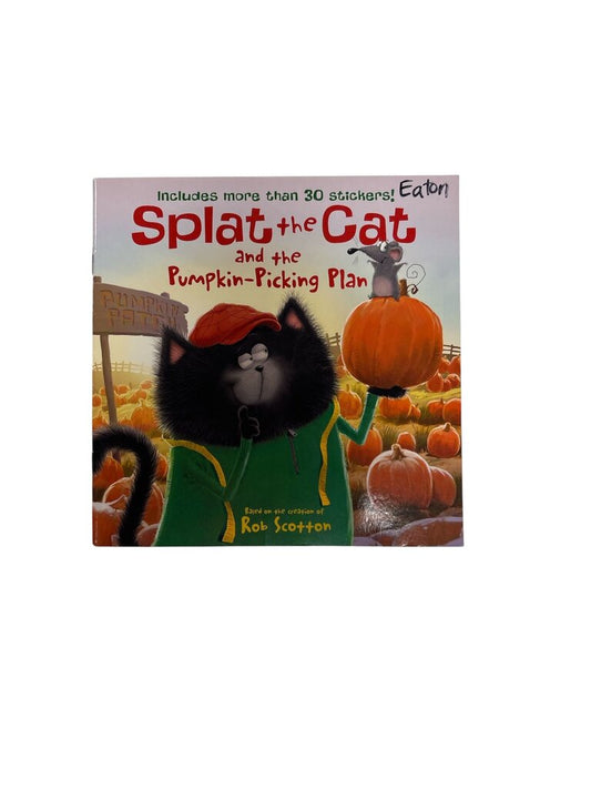 Splat the Cat and the pumpkin-picking plan