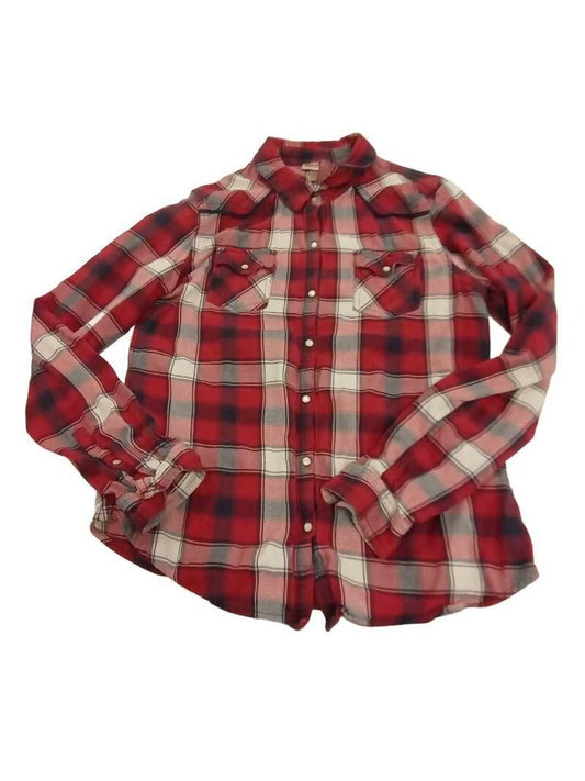 Plaid Flannel Button Up