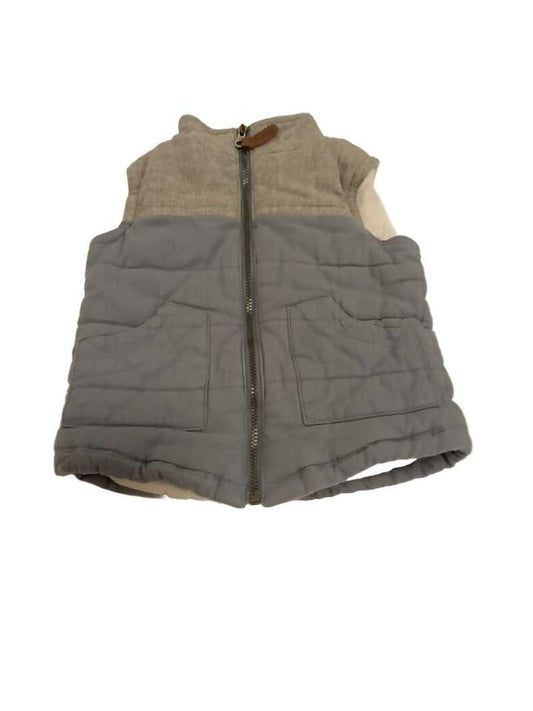 Vest: lined Zip up