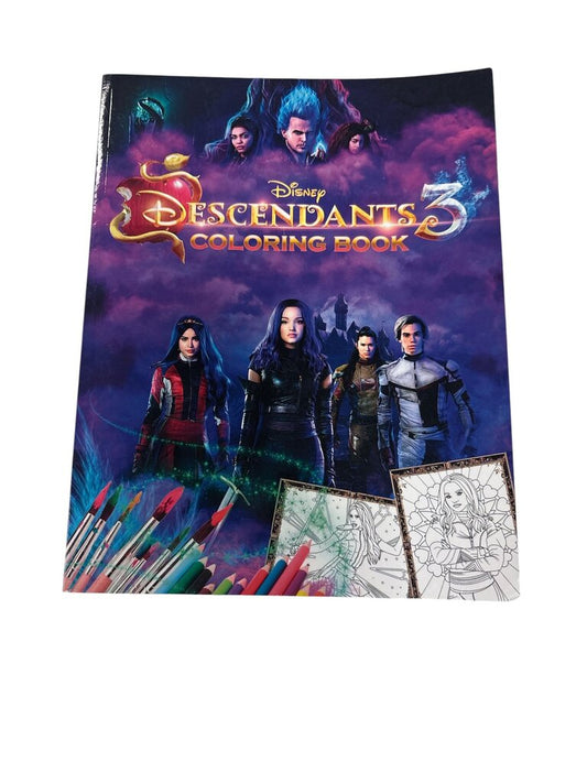Descendants 3 Coloring book