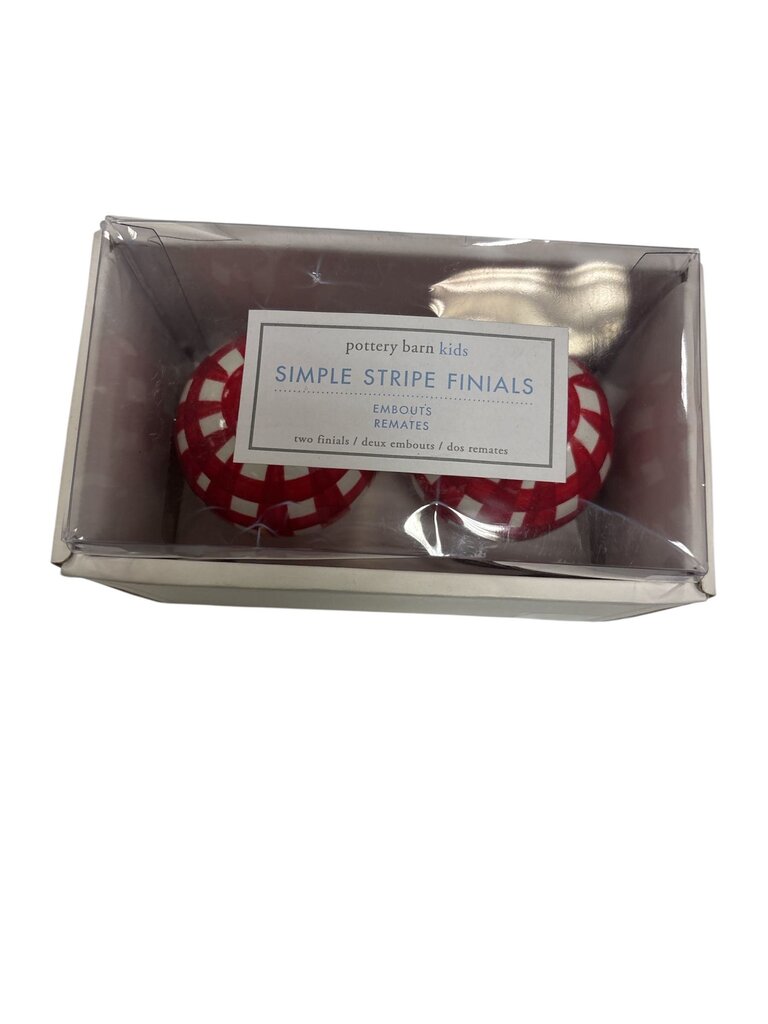 Simple Stripe Finials