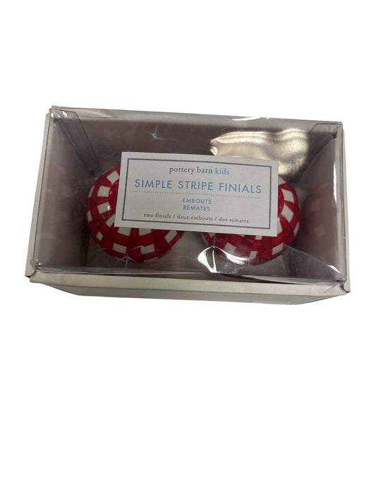 Simple Stripe Finials