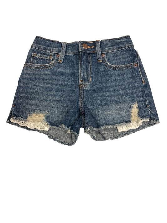 Jean Shorts with Lace